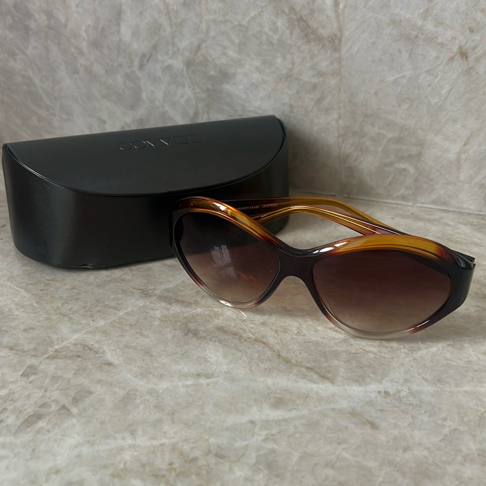 Oliver Peoples Tortoiseshell Brown Gradient Women's Sunglasses